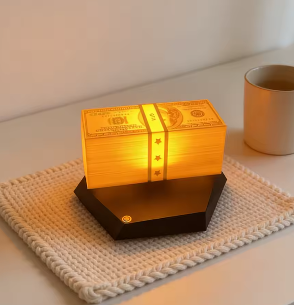 Floating Money Lamp