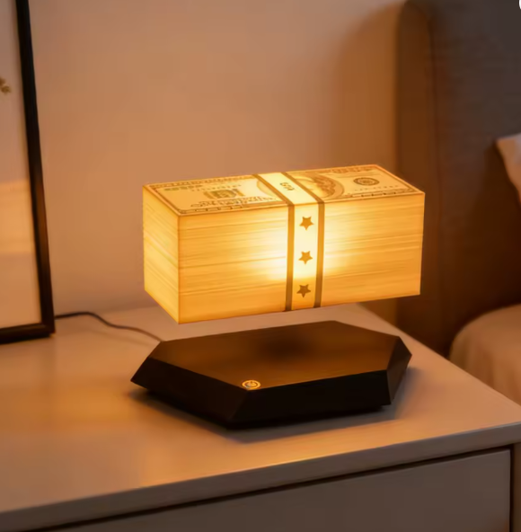 Floating Money Lamp